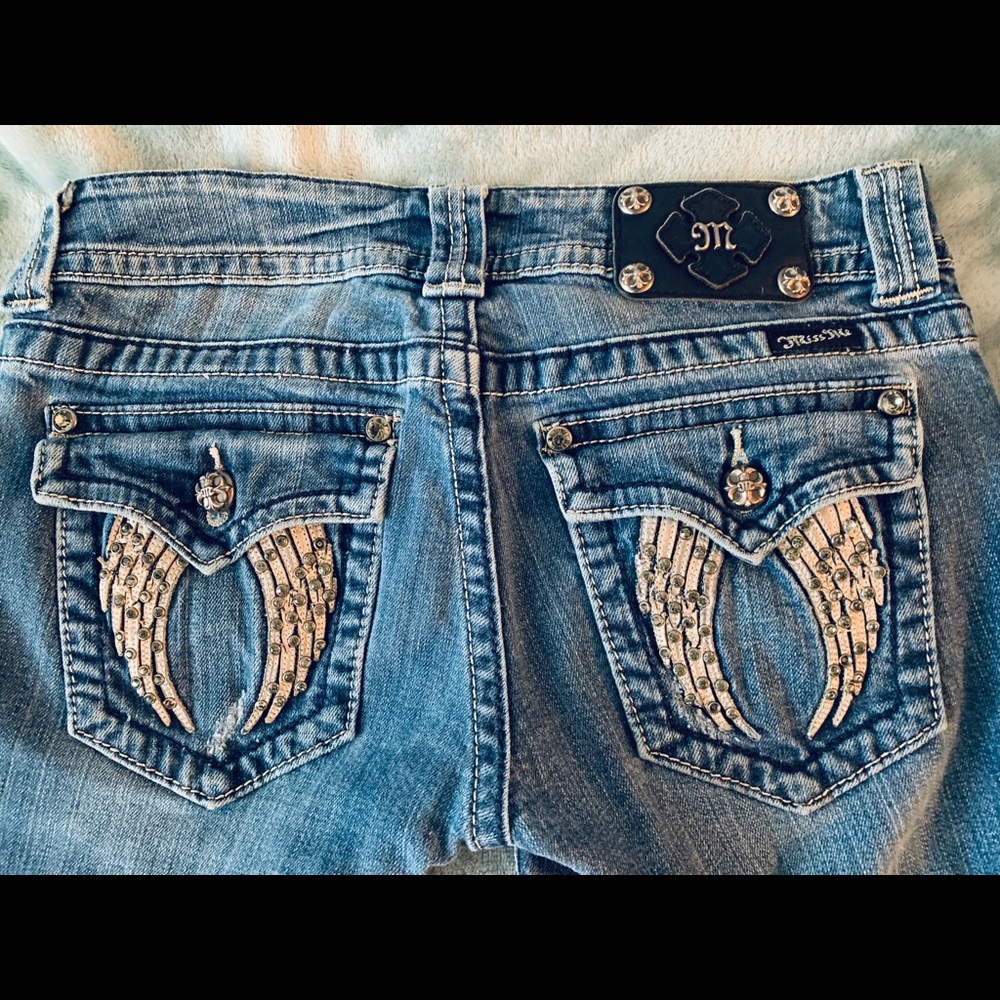 Miss Me Angel Wing Jeans